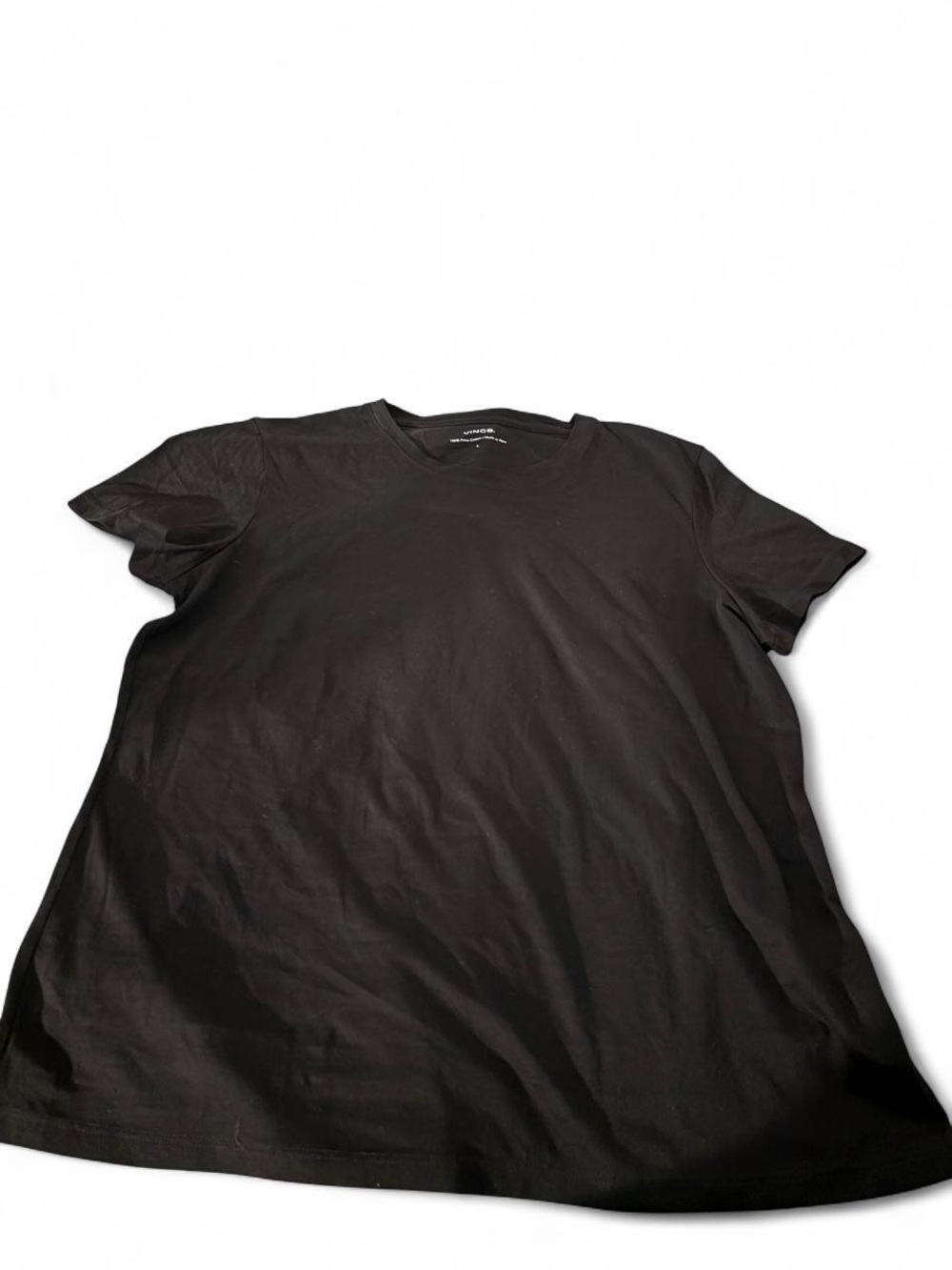 Vince Black Crew Neck T-Shirt